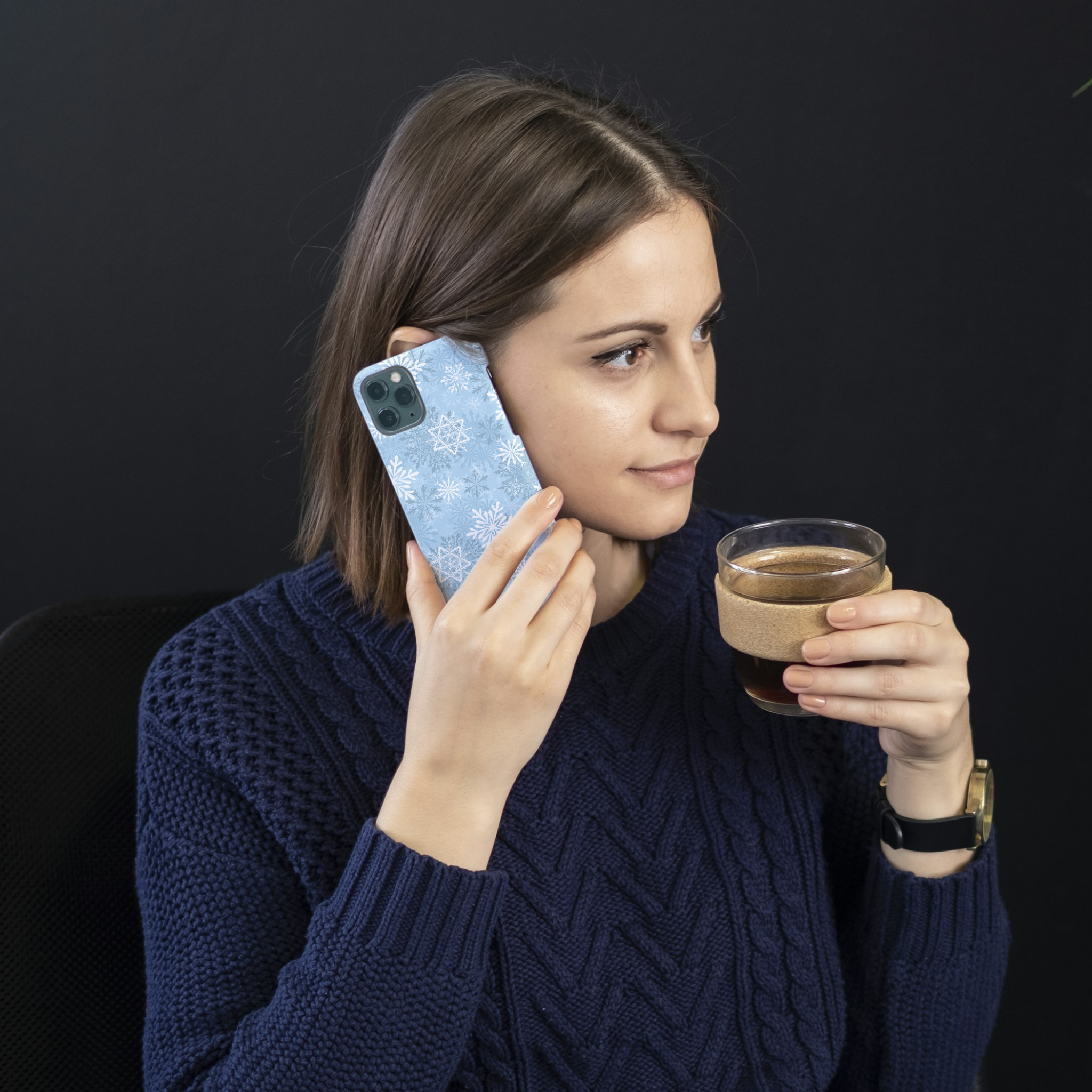 Winter Sparkle iPhone Case